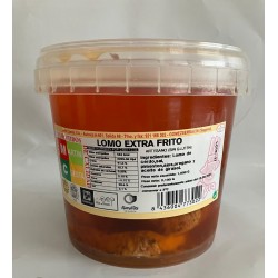 Lomo extra frito. Cubo  1 kg